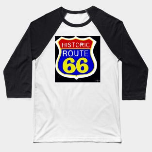 ROUTE 66 Baseball T-Shirt